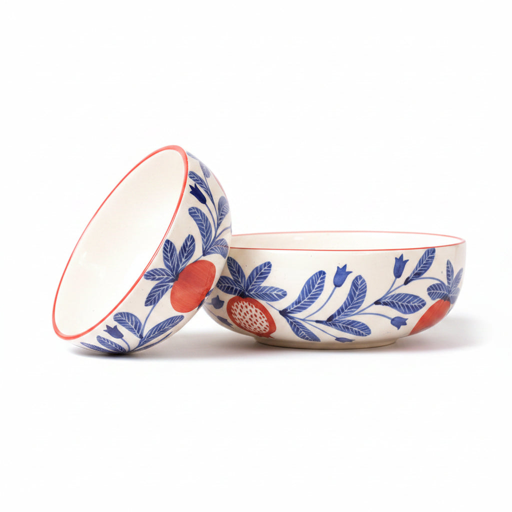 Anaar Bazaar Ceramic Bowl - (Large & Small)