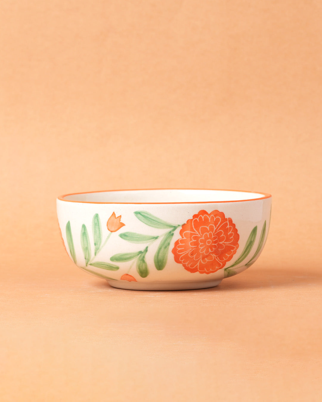 Marigold Mandi Handpainted Ceramic - ( Large & Small )