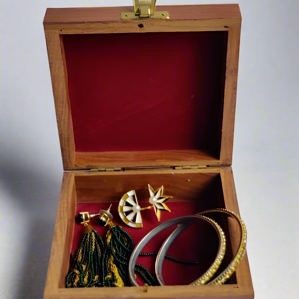 Wooden Trinket Box