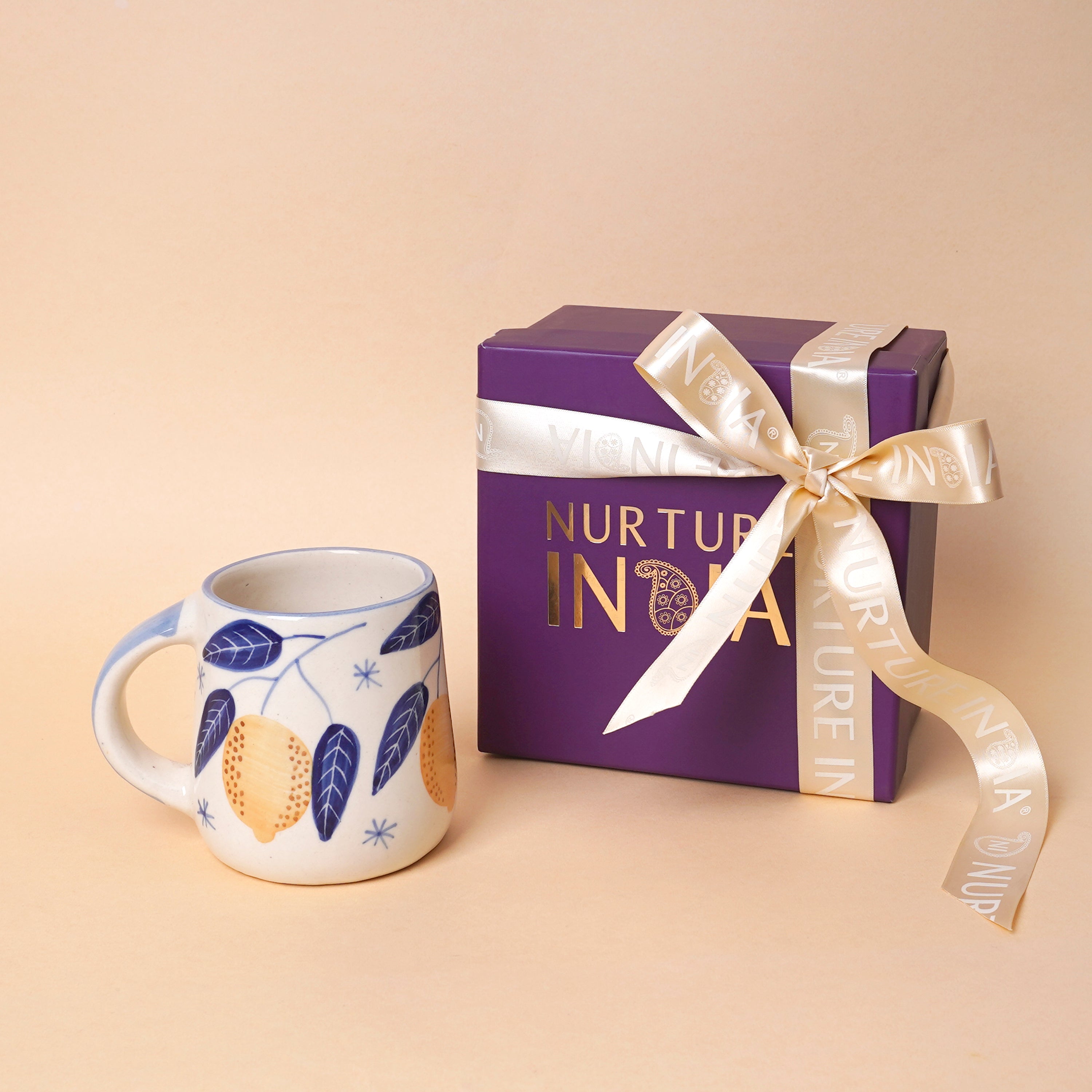 Lemon Leafy Mug Gift Box