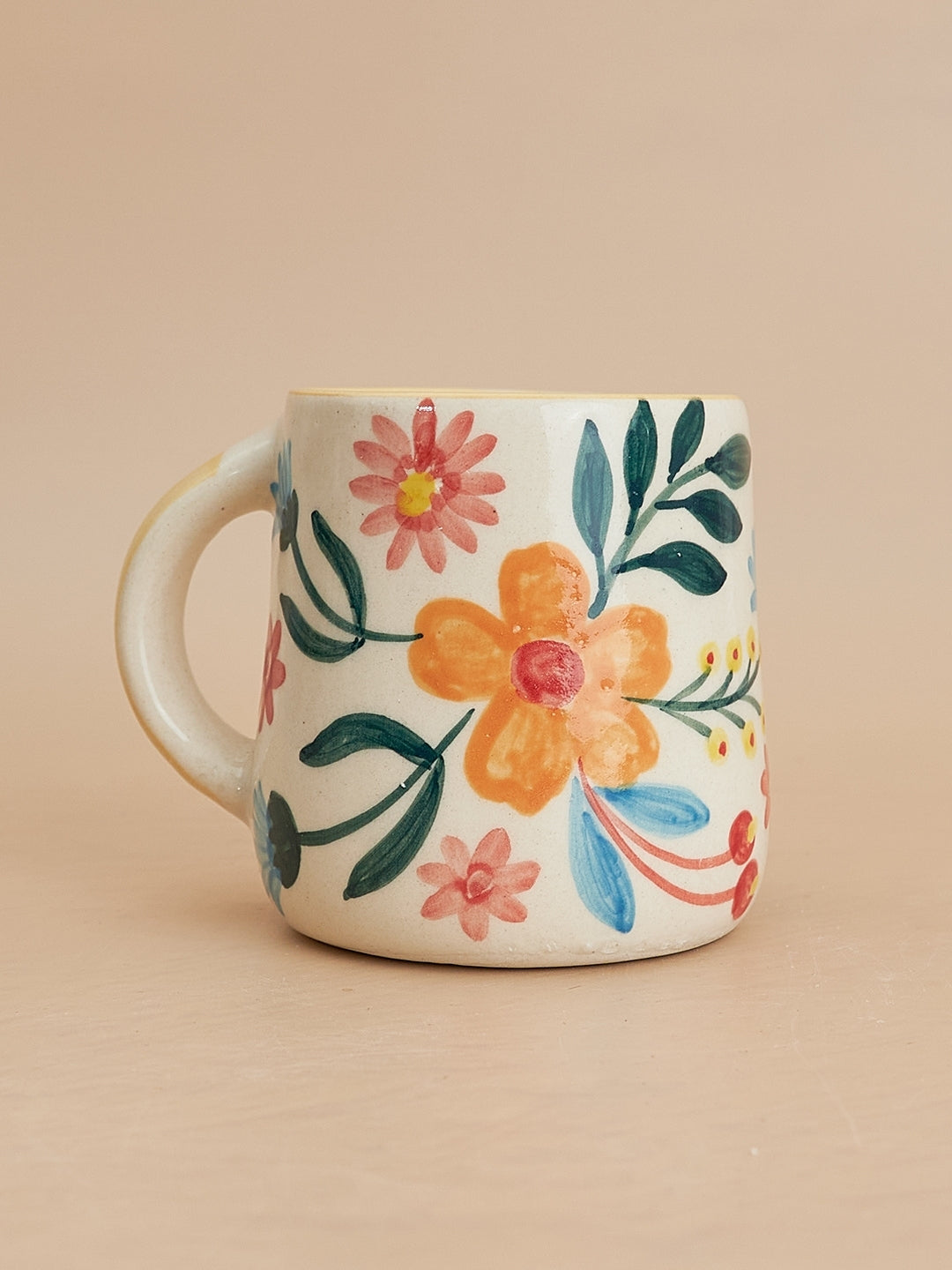 Floral Extravaganza Set - Plate & Mug