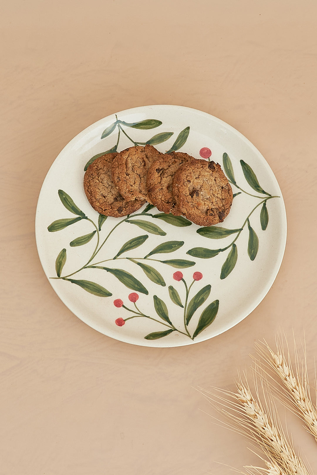 Olive Leaf Breakfast Set of 3