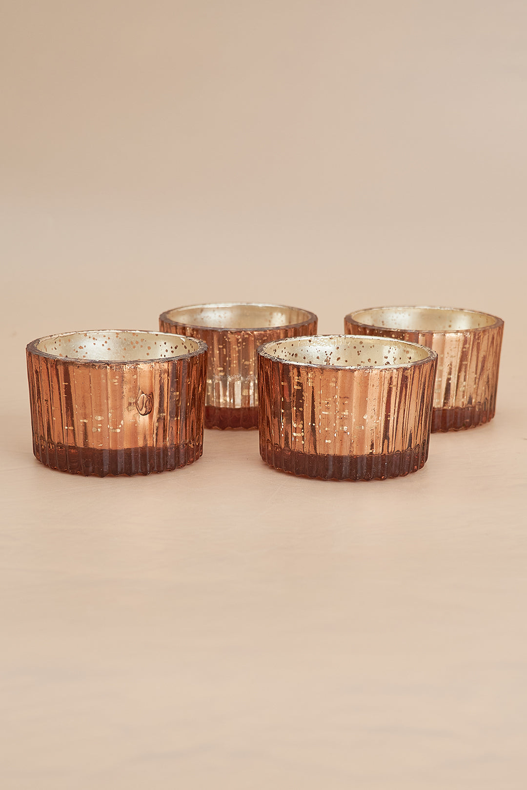 Set of of 4 Tealights Box- Copper Gift Hamper