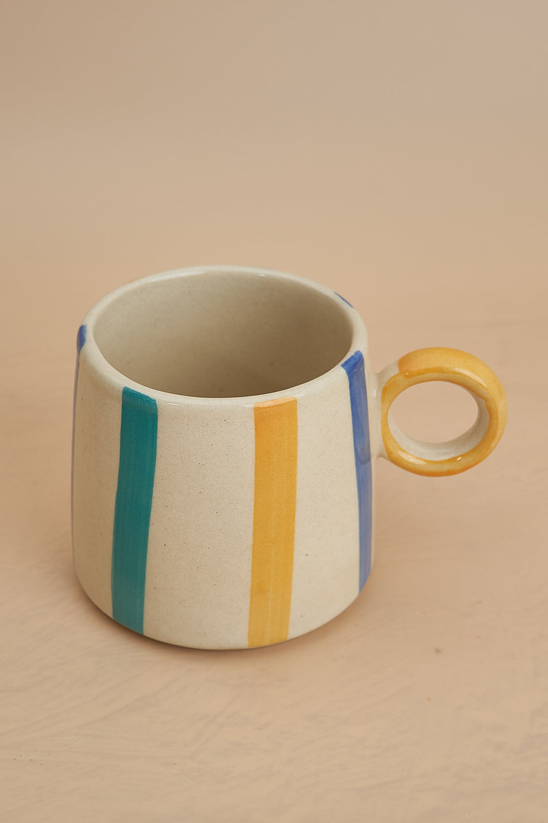 Bright Striped Large Mug - 450ml