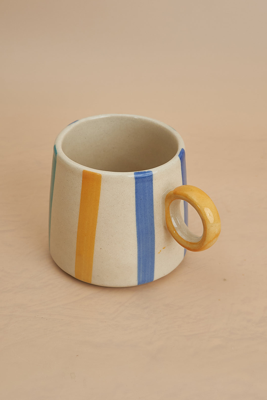 Bright Striped Large Mug - 450ml