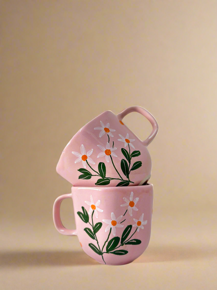 Parijat Postcard Ceramic Coffee Cup: 200ml (Dispatched on 1st September )