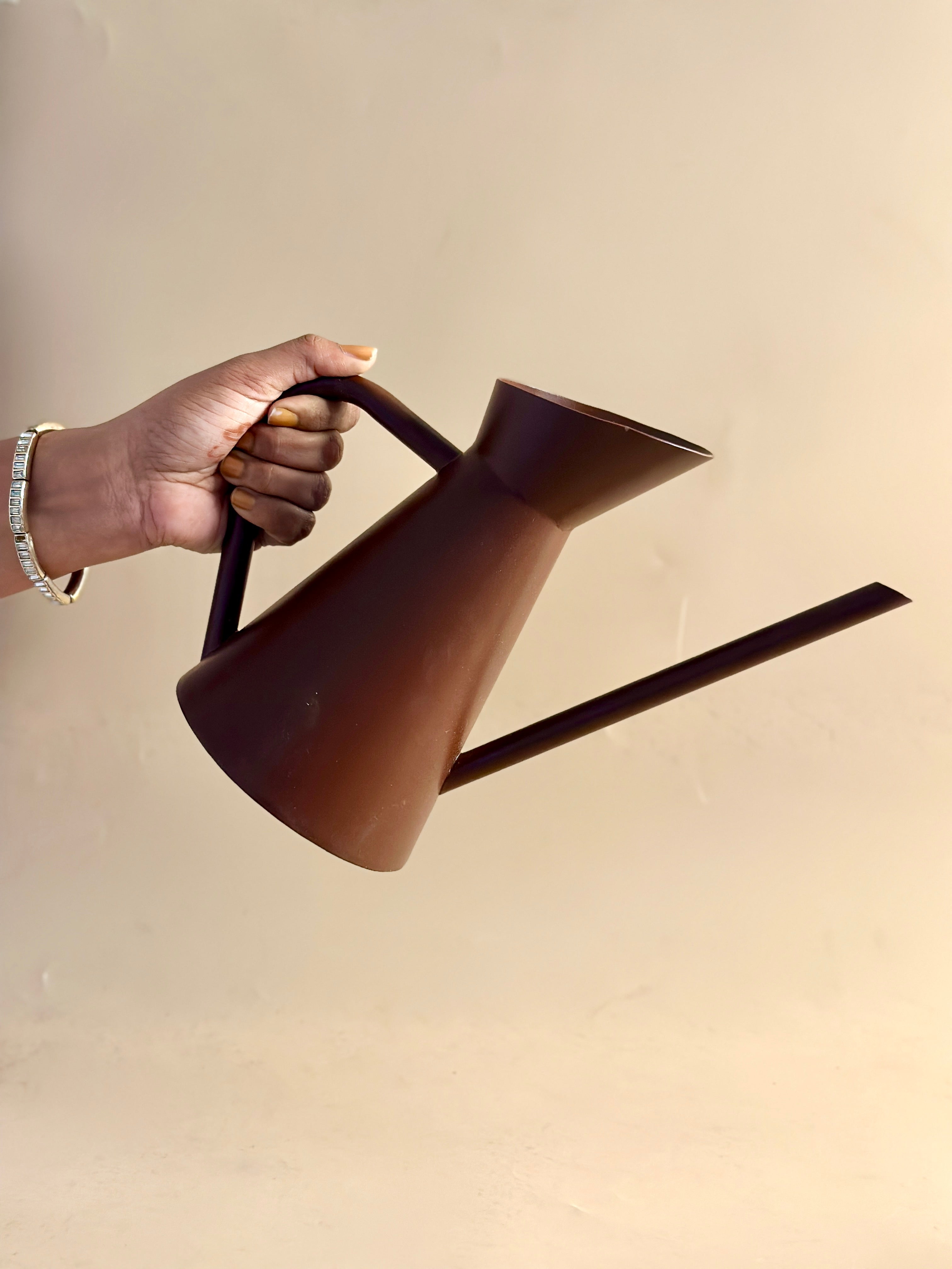 Watering Can (Galvanized Iron) (Dark Brown)