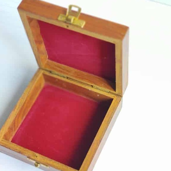 Wooden Trinket Box