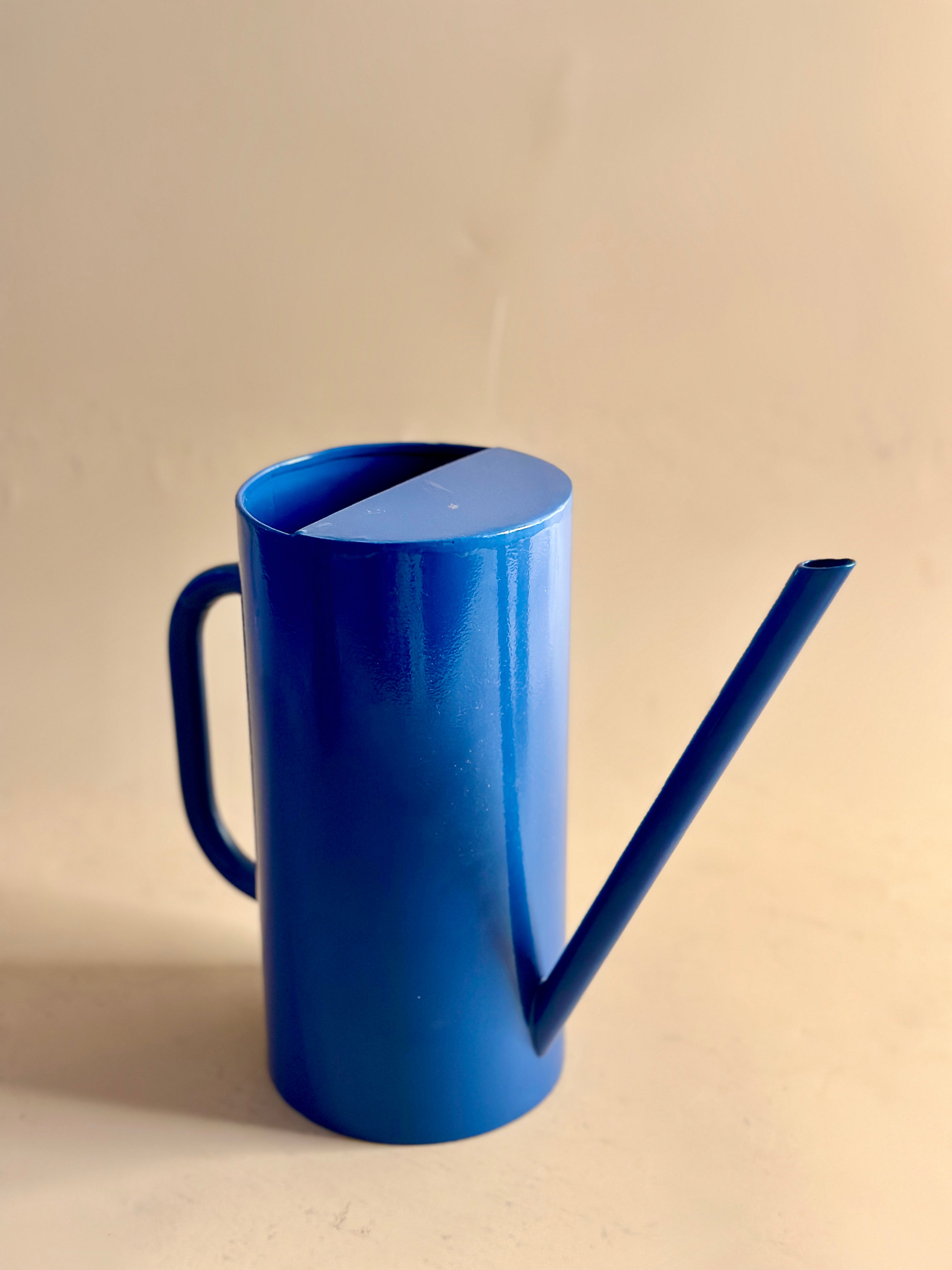 Watering Can (Galvanized Iron) (Cobalt Blue )