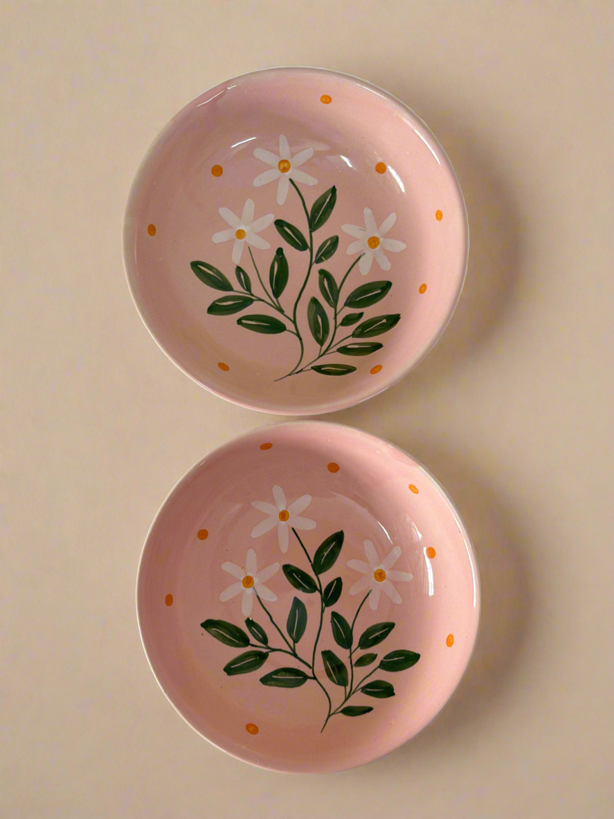 Parijat Postcard Ceramic Bowl - Single