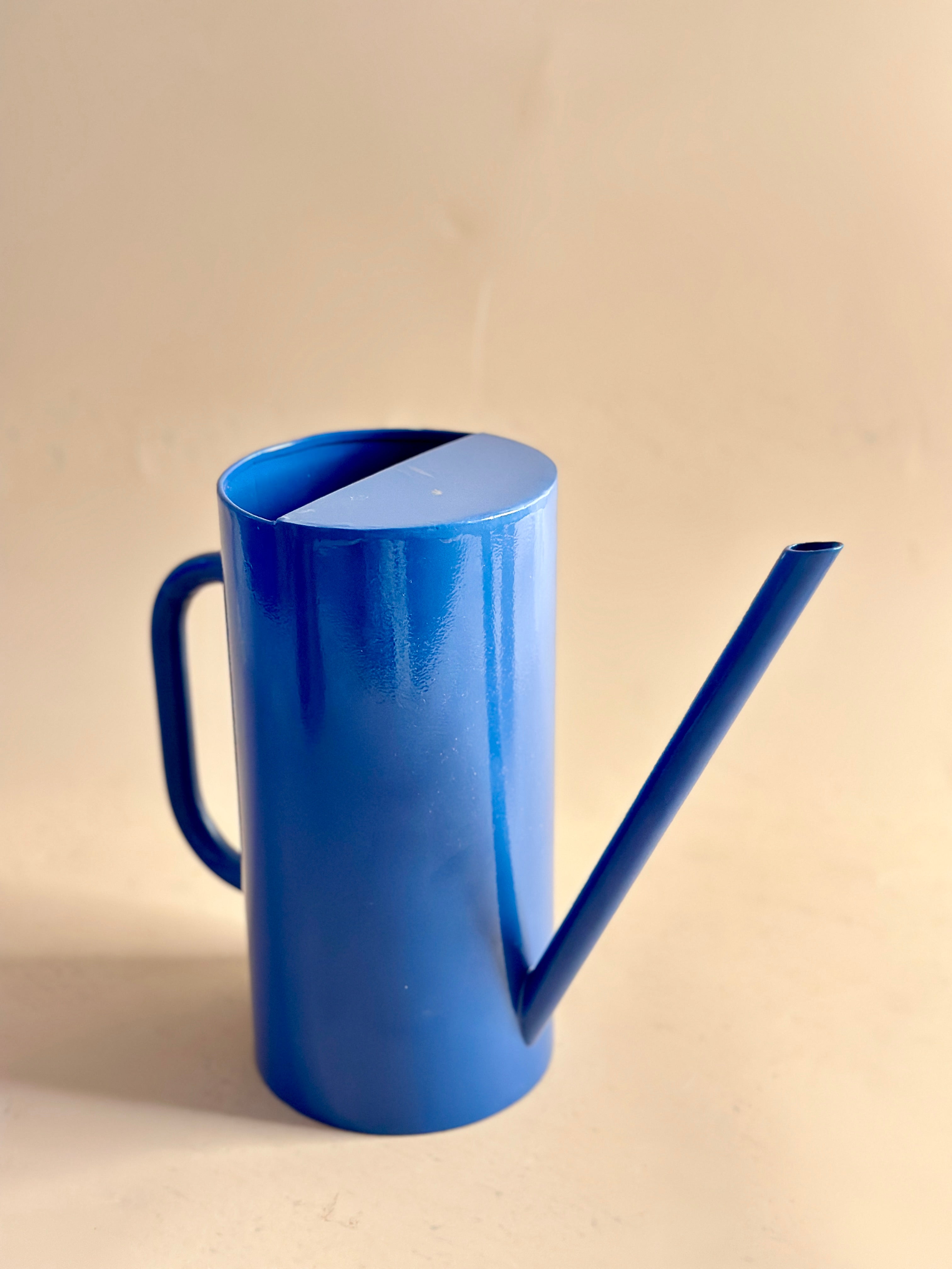 Watering Can (Galvanized Iron) (Cobalt Blue )