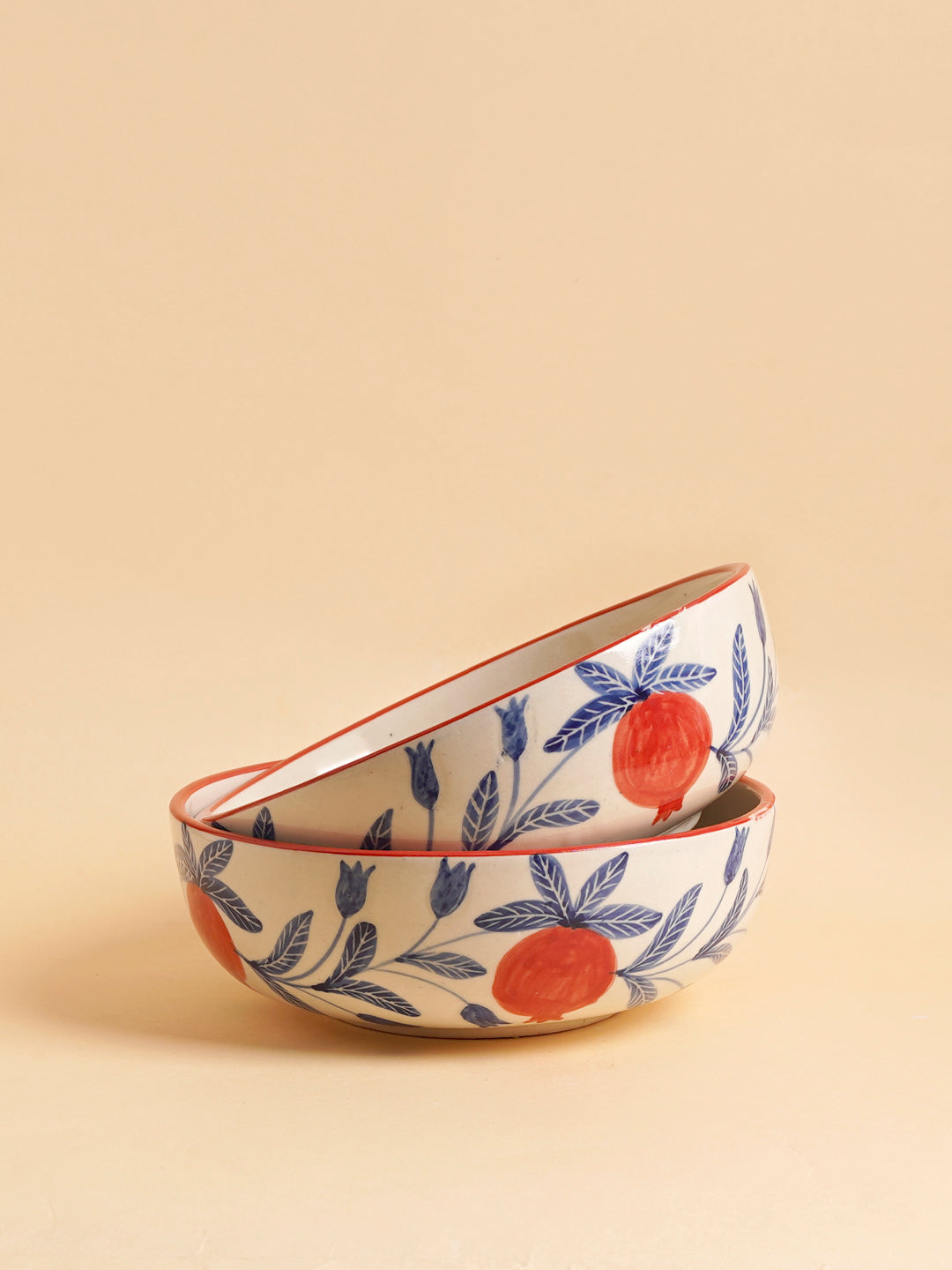 Anaar Bazaar Ceramic Serving Bowl - Large