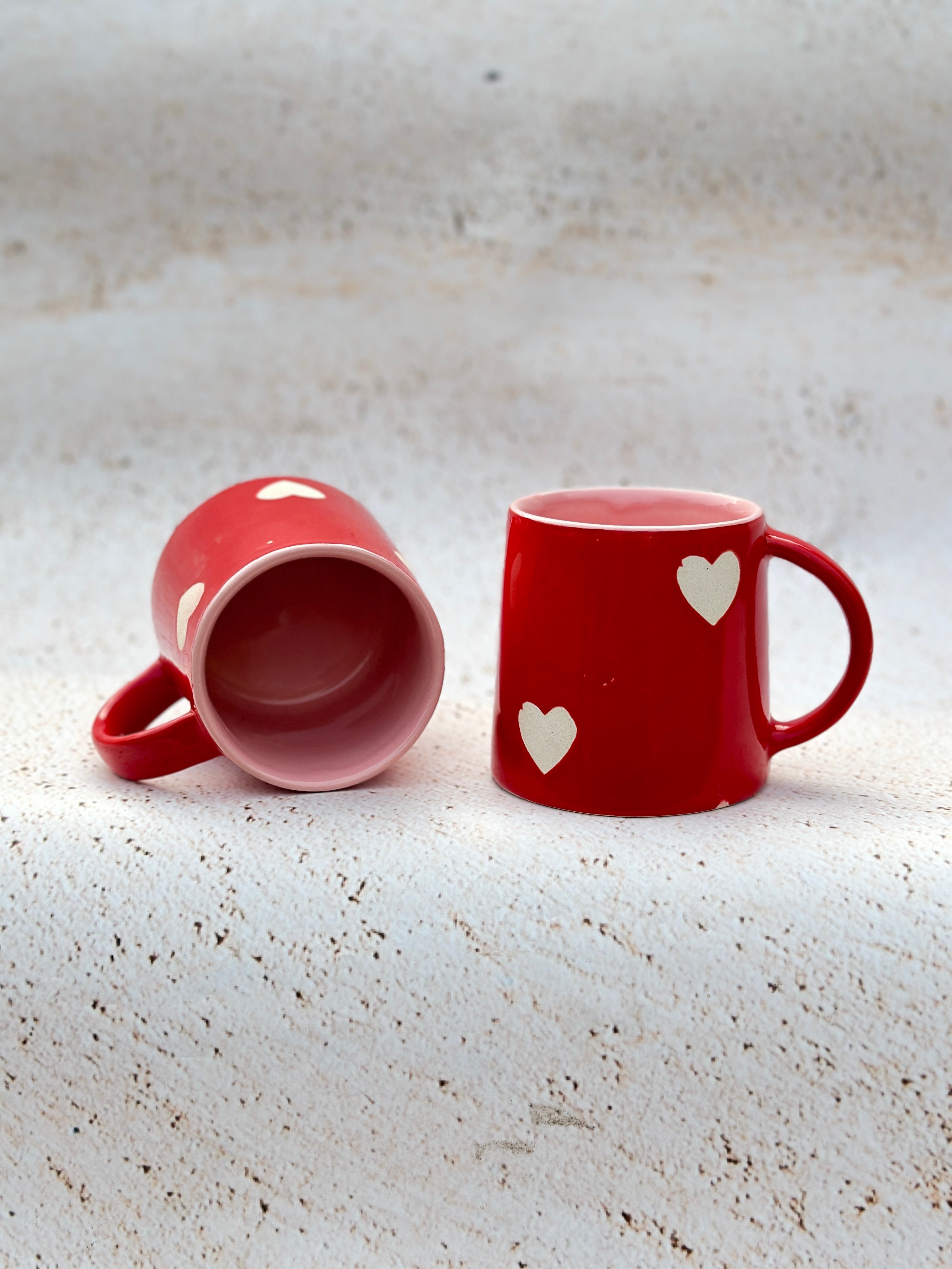 Sweet Heart Ceramic Large Mug (300ml)