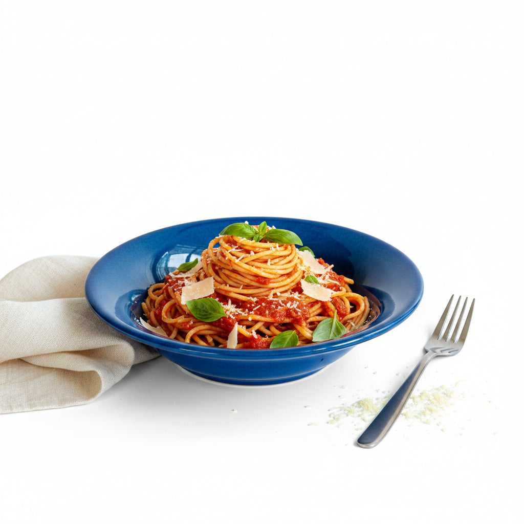 Blues Pasta Plates1 Nurture India