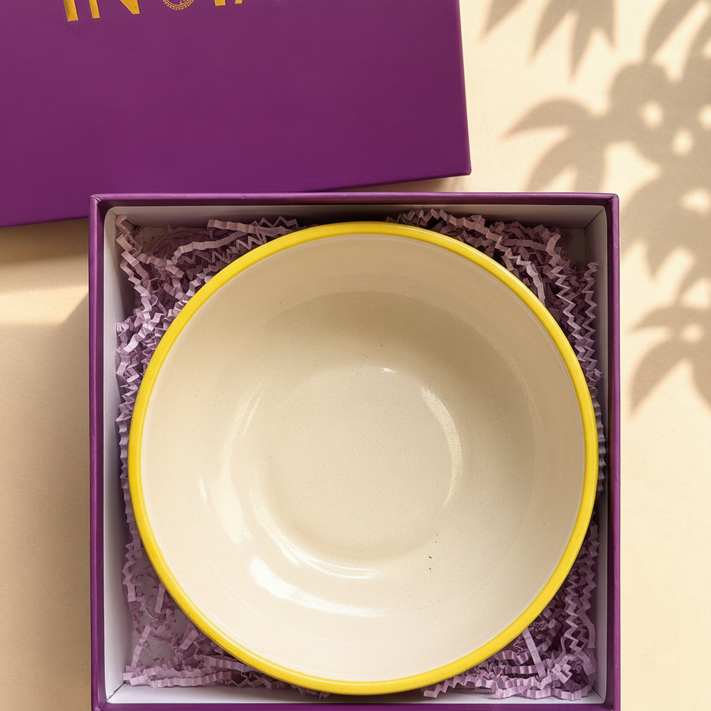 Floral Extravaganza Ceramic Bowl Hamper
