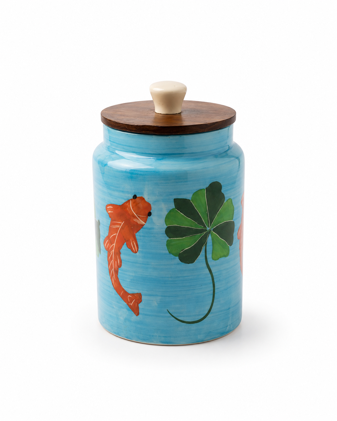Koi Mulaqaat Fish Ceramic Jar - 800ml