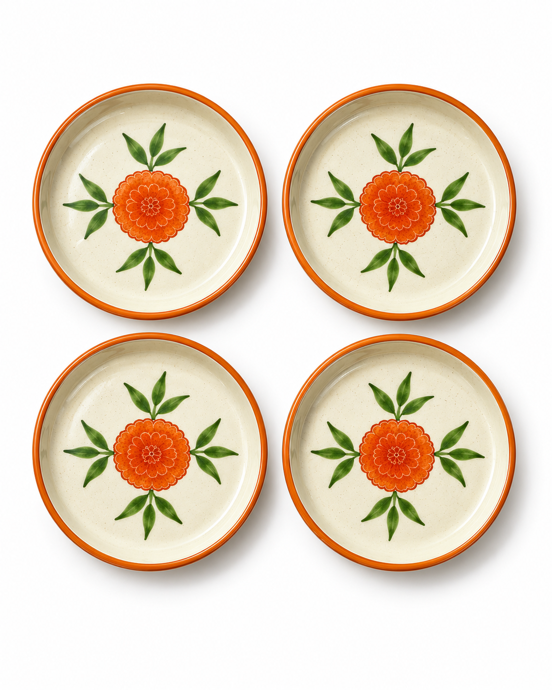 Marigold Mandi Ceramic Tapas Set of 4