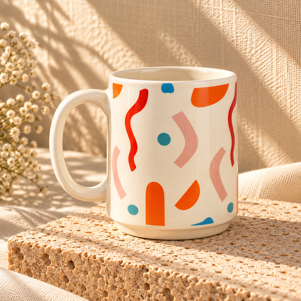 Confetti Ceramic Stoneware Mug (400ml)