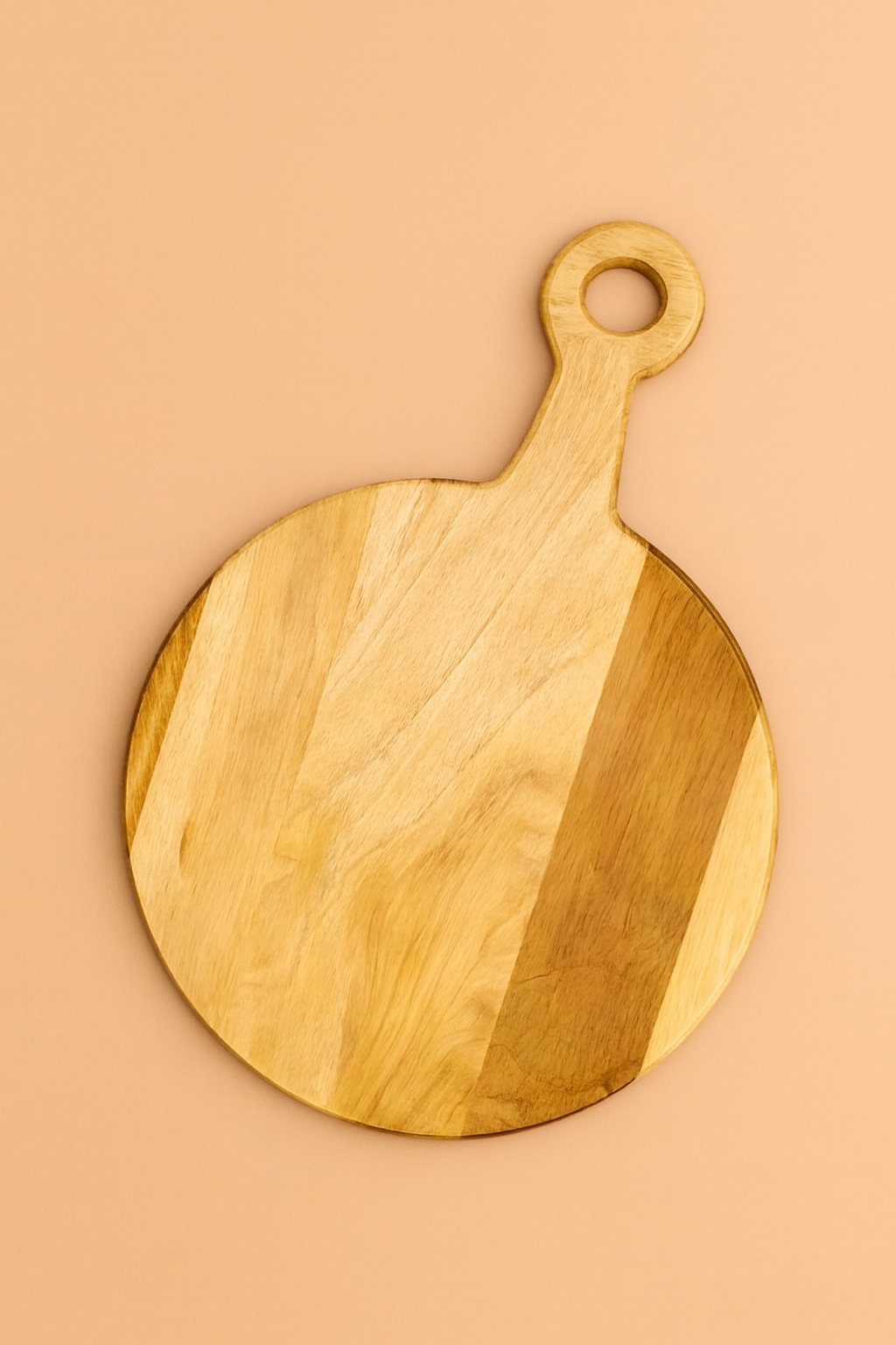 Round Teak Wood Platter