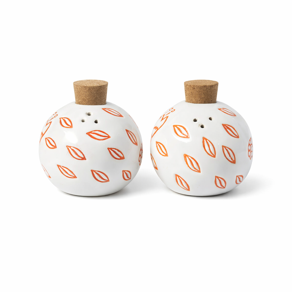 Orange Igloo Salt & Pepper Shaker