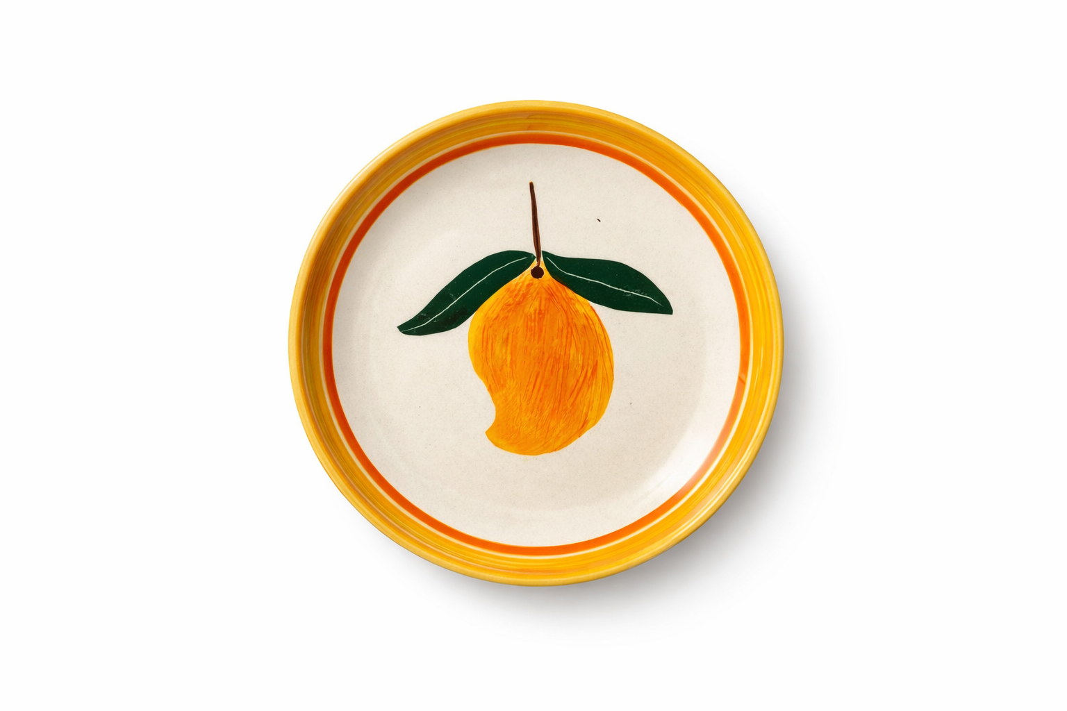 Aam Bagaan Handpainted Ceramic Plate Sets (7.5 inches)