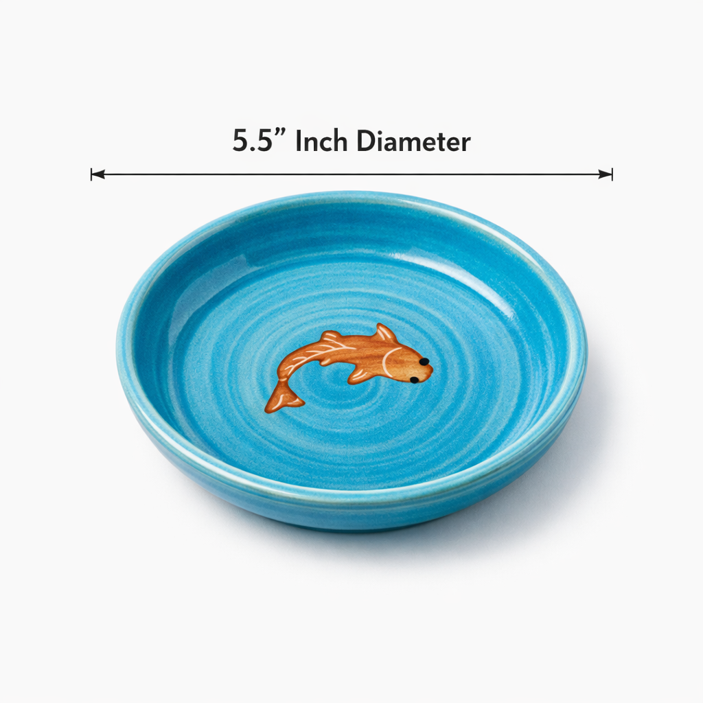 Koi mulaqaat Fish Ceramic Tapas Set of 4