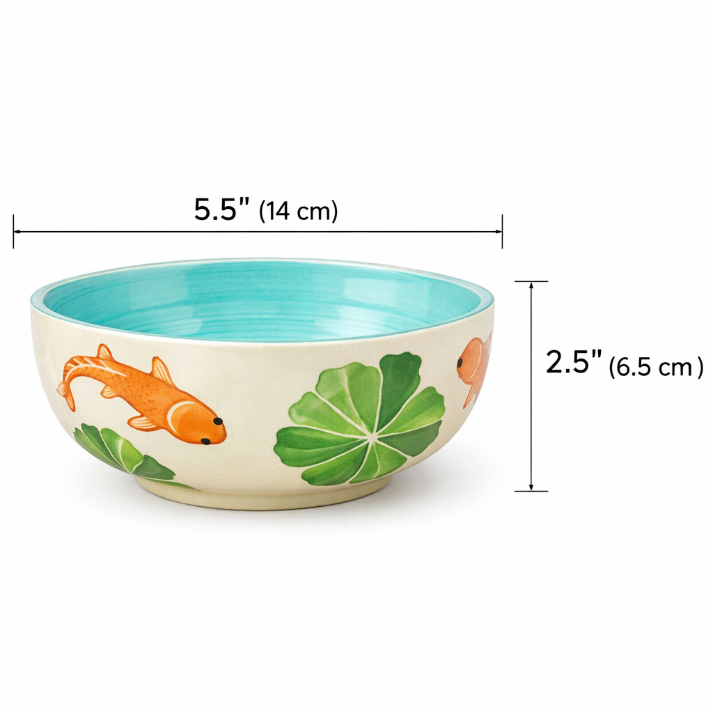 Set - Koi Mulaqaat Fish Ceramic Small Bowls