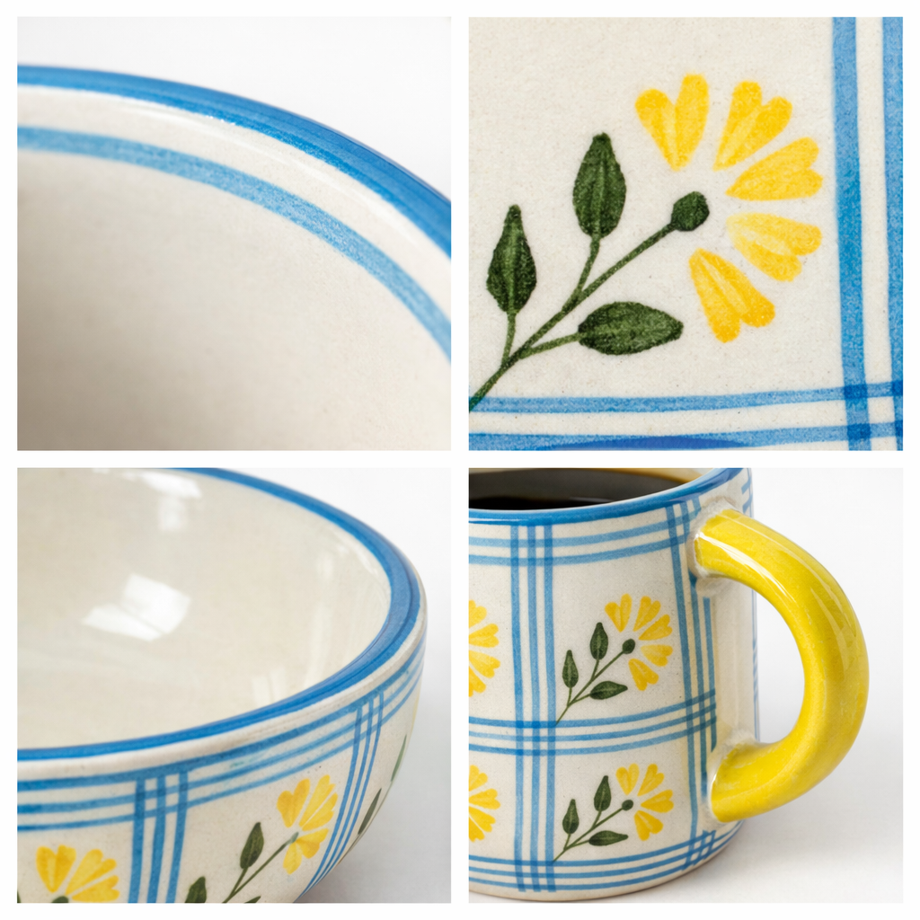 Ditsy Floral Breakfast Set of 3