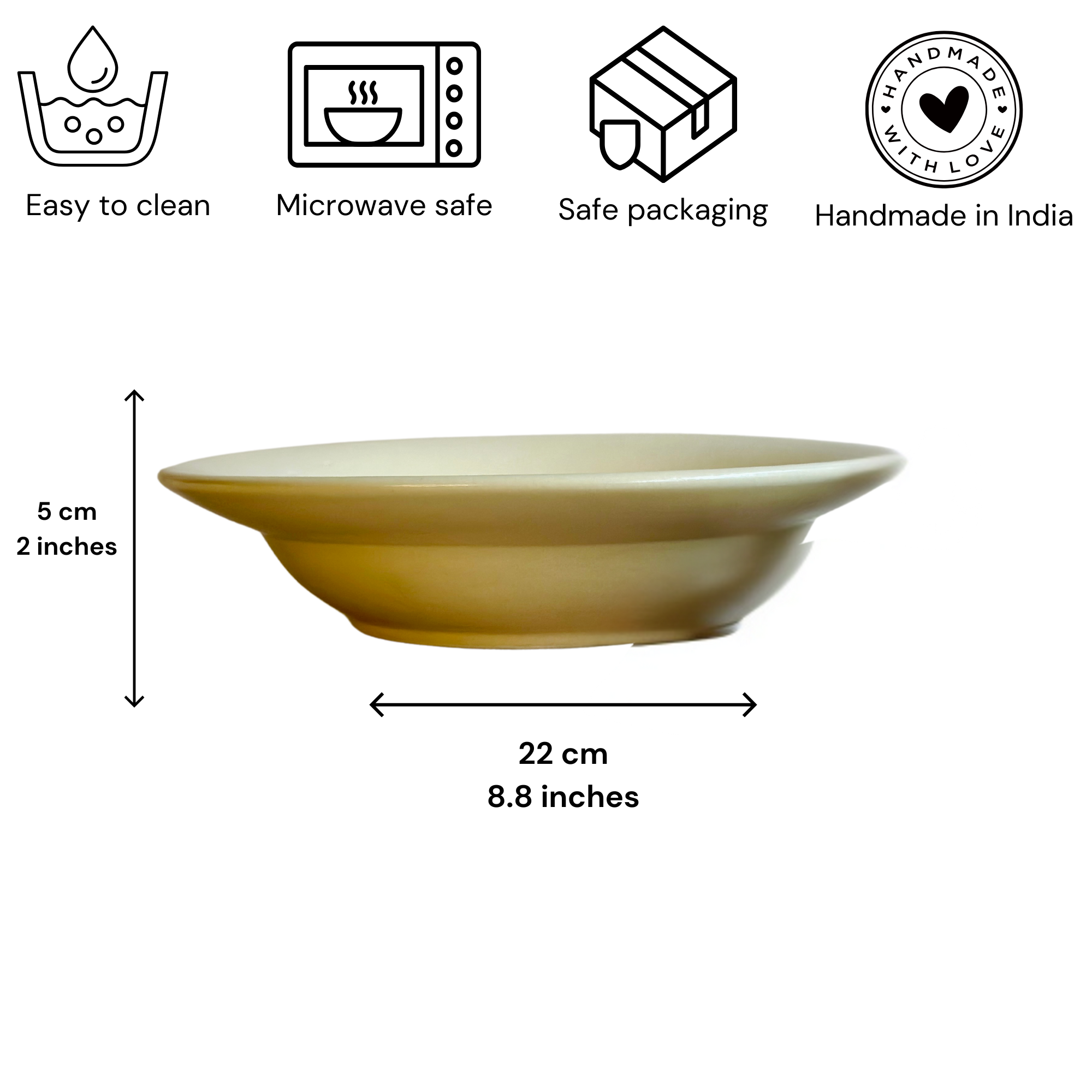 Have It All Pasta Bowl - Beige Basics