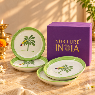 Ceramic Tapas Set of 4 - Gift Box