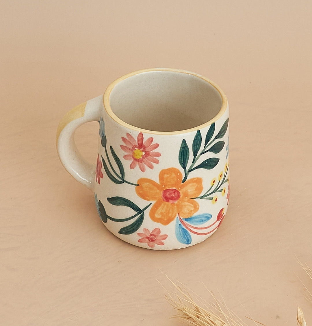 Floral Extravaganza Plate and Mug 2