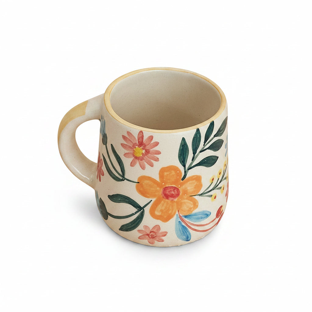 Floral Extravaganza Plate and Mug 2