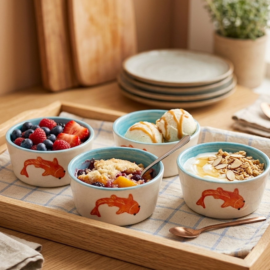 Koi Mulaqaat Ramekin Bowl Set of 4