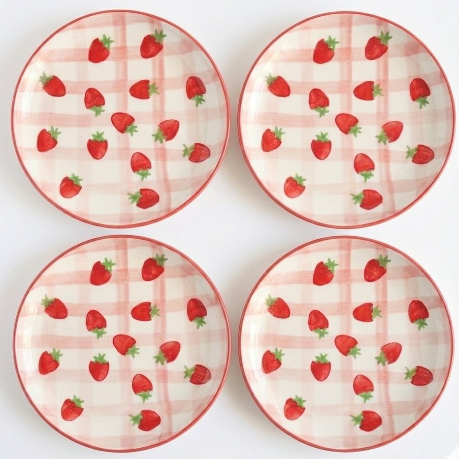 Strawberry Shortcake Plate – (7 Inches )