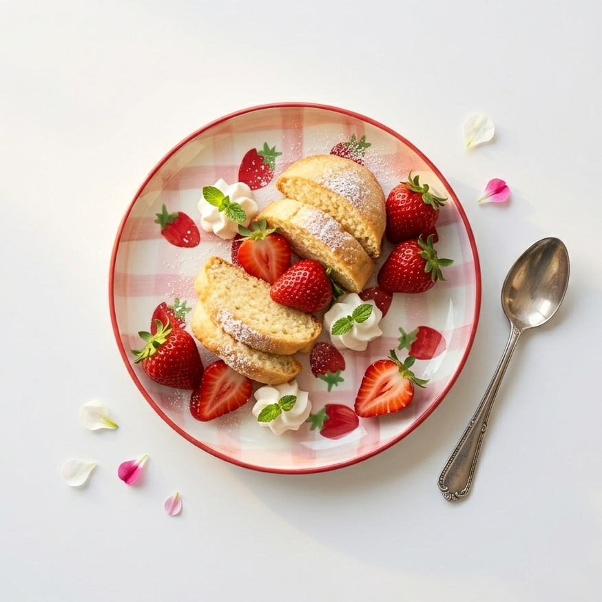 Strawberry Shortcake Plate – (7 Inches )