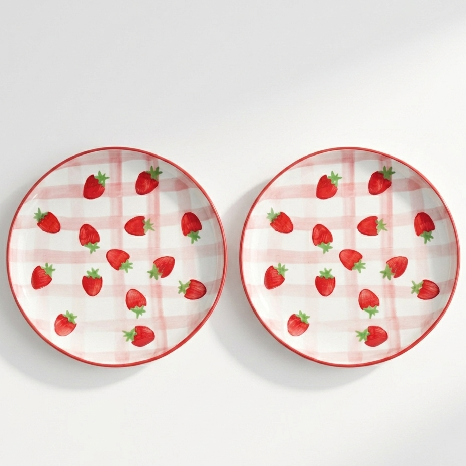 Strawberry Shortcake Plate – (7 Inches )
