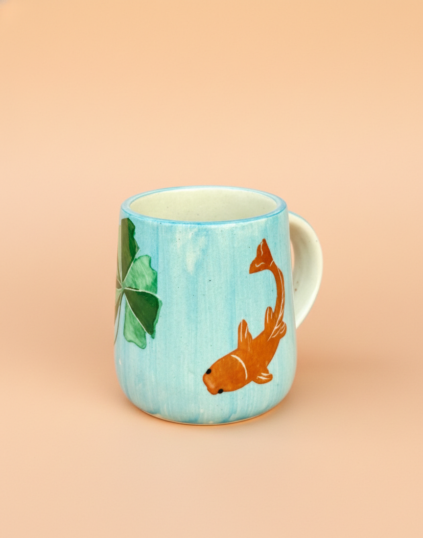 Koi Mulaqaat Fish Handpainted Ceramic Buy 3 Get 1 Free