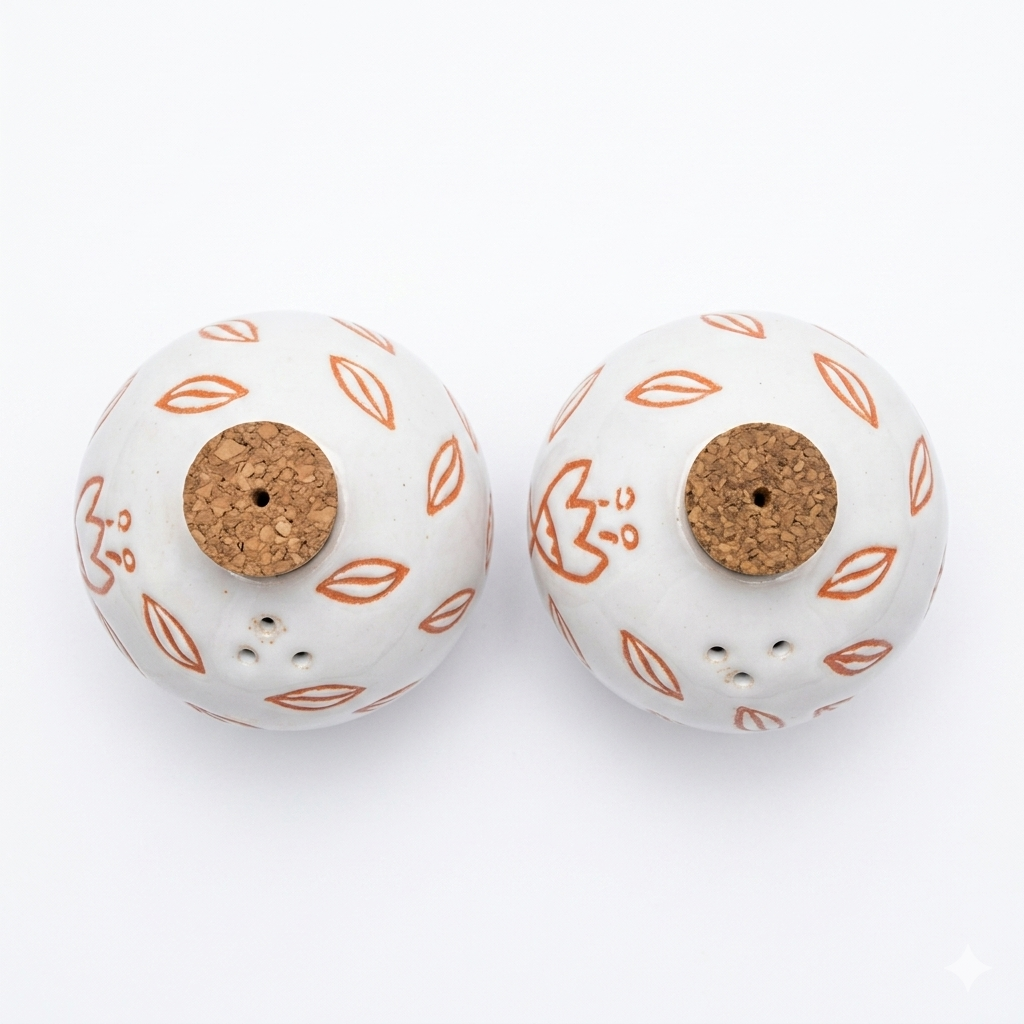 Orange Igloo Salt & Pepper Shaker