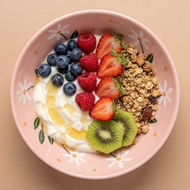 Parijat Postcard Ceramic Bowl - Single
