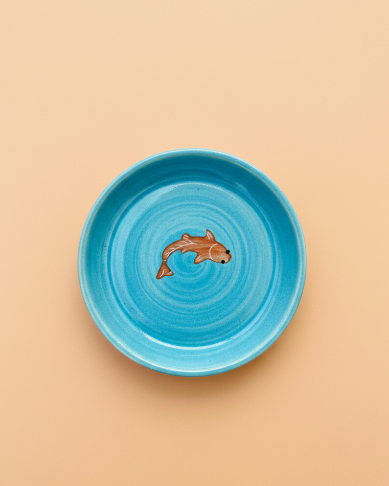 Koi mulaqaat Fish Ceramic Tapas Set of 4