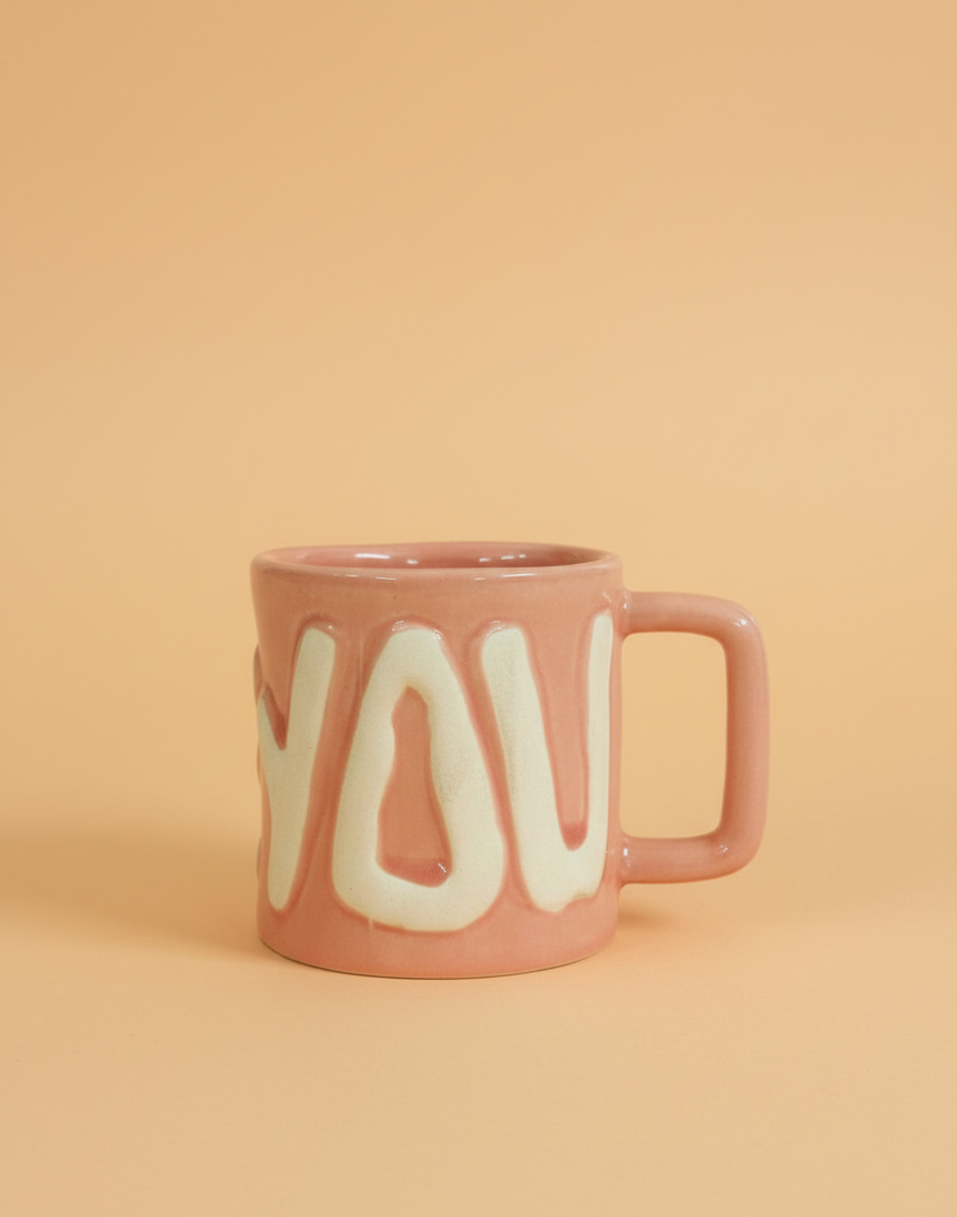 I Love You Pink Mug