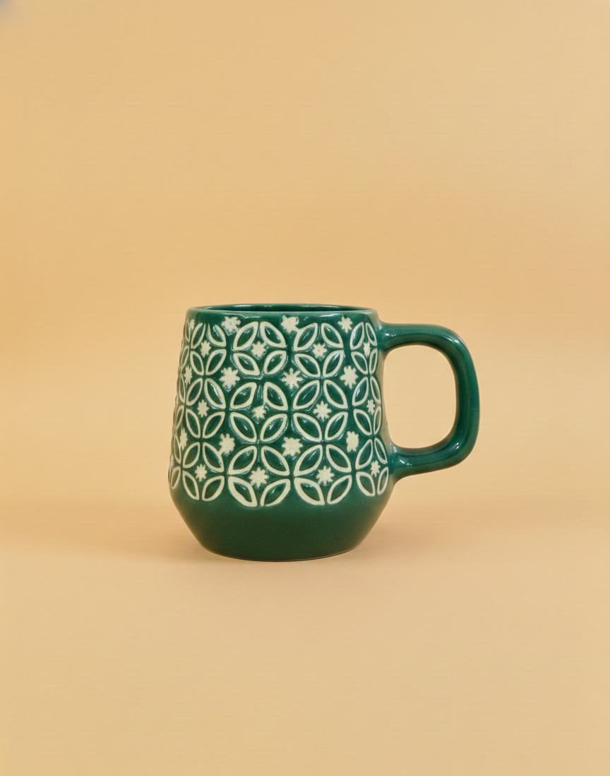 Mughal Inspired Jaal Mug Set of 4