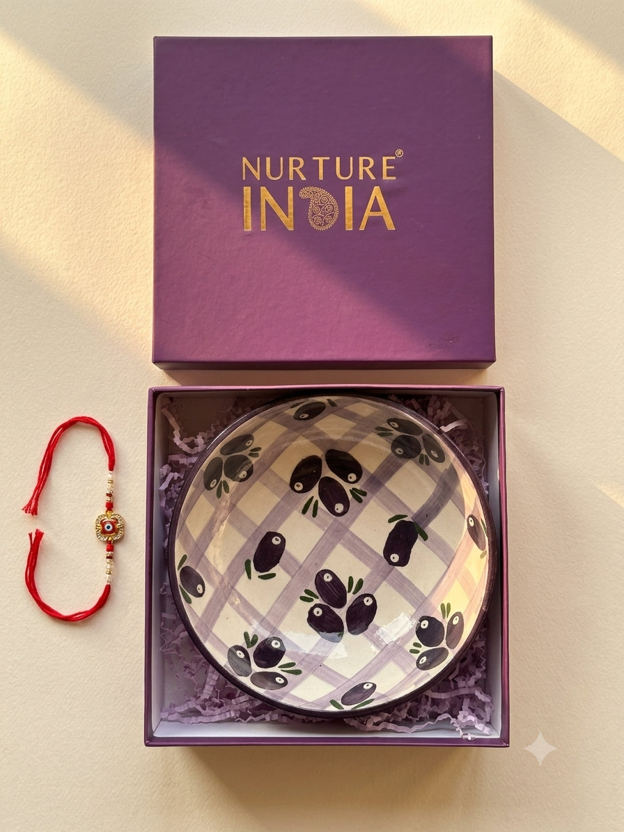 Jamun Junction Ceramic Bowl Hamper