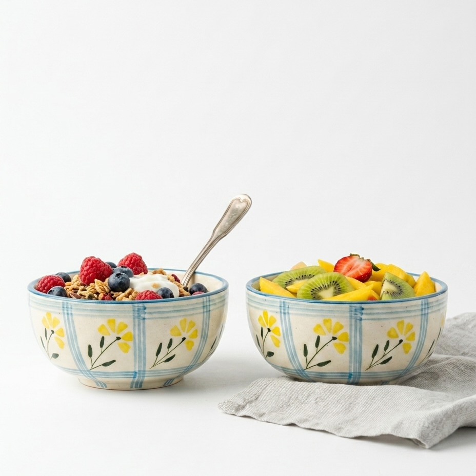 Ditsy Floral Ceramic Small Bowl