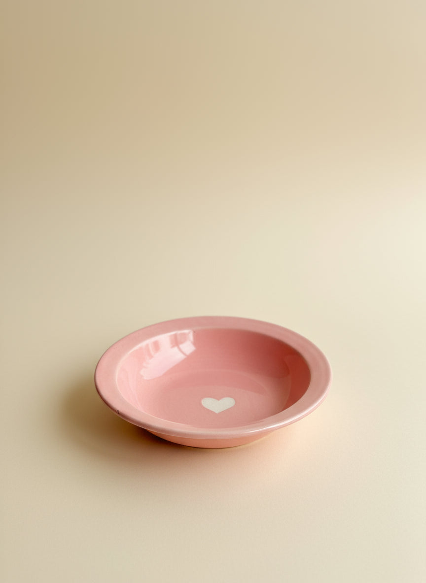 Heart of Clay – Pink Ceramic Bowl