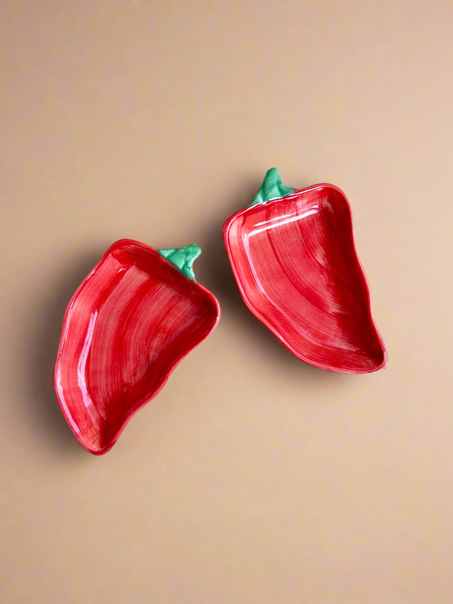 Keep It Spicy Chilli Platters - Set of 2