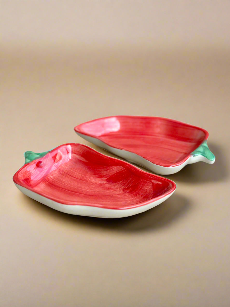 Keep It Spicy Chilli Platters - Set of 2