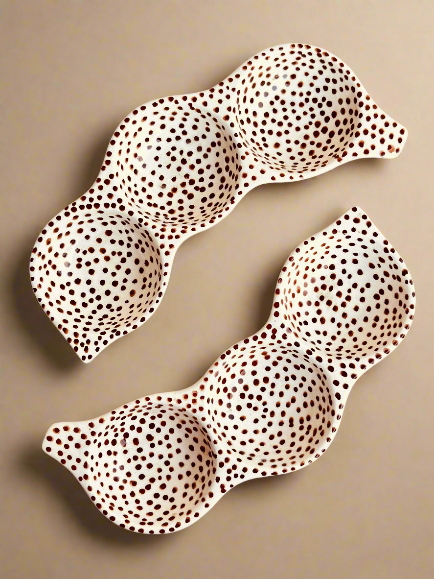 Tamarind Ceramic Dip Platter