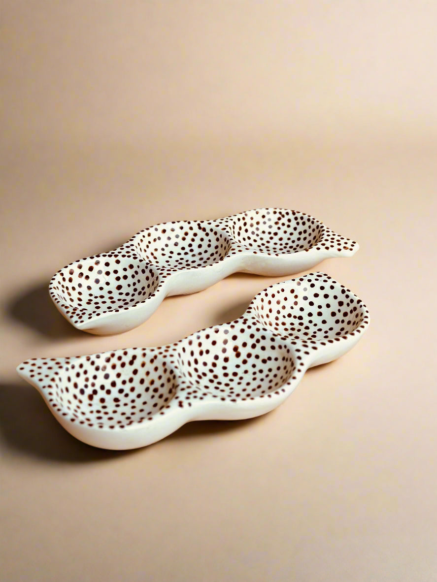 Tamarind Ceramic Dip Platter