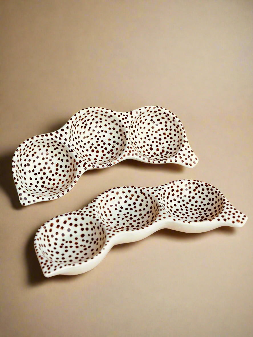 Tamarind Ceramic Dip Platter